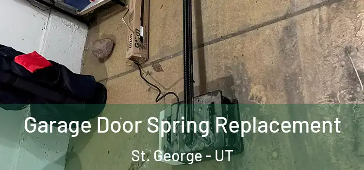  Garage Door Spring Replacement St. George - UT