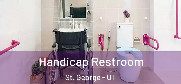 Handicap Restroom St. George - UT