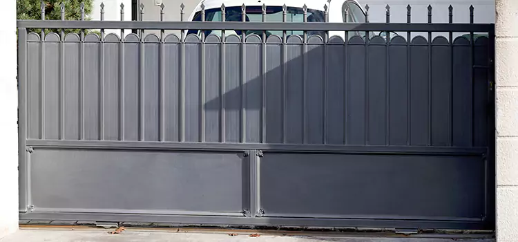 Metal Driveway Gate Installation St. George